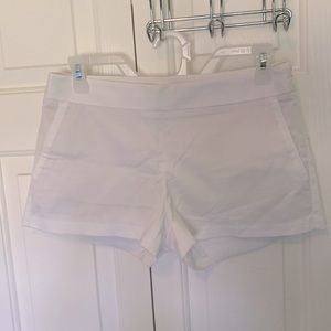 Express Business Formal Dress Up Shorts White 0